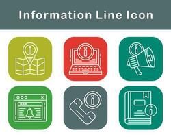 informatie vector icoon reeks