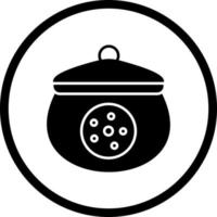 koekje pot vector icoon