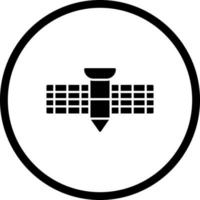 satelliet vector pictogram