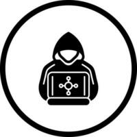 hacker vector pictogram