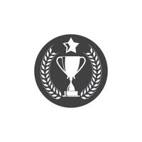 trofee illustratie vector logo icoon van winnaar illustratie