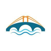 brug ilustration logo vector