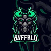 buffel massacot logo illustratie premie vector