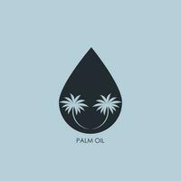 palm zomer icoon logo vector