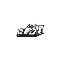 raceauto-logo of pictogramontwerp vector