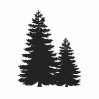 Kerstmis boom icoon. chirstmas boom icoon illustratie Aan wit achtergrond. voorraad vector illustratie.