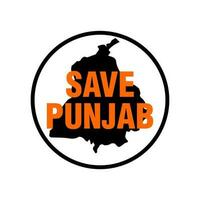 opslaan Punjab met Punjab kaart icoon vector