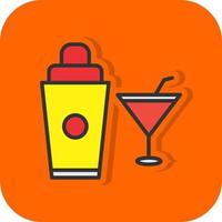 cocktail shaker vector icoon ontwerp