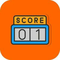 scorebord vector icoon ontwerp