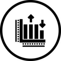 bar diagram vector icoon