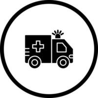 ambulance vector pictogram