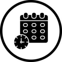 deadline vector pictogram