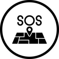 Sos vector icoon