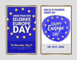 Vector Dag van Europa Posters