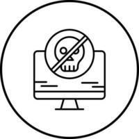 antivirus vector pictogram