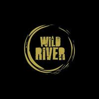 brief of schrijven wild doopvont met rivier- en Londen klok beeld grafisch icoon logo ontwerp abstract concept vector voorraad. kan worden gebruikt net zo symbool verwant naar eerste of woordmerk