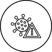 coronavirus vector pictogram