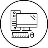 computer vector pictogram