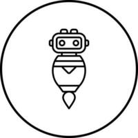 robot vector pictogram