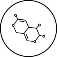 molecuul vector pictogram