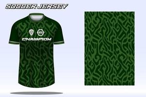 voetbal Jersey sport t-shirt ontwerp mockup voor Amerikaans voetbal club vector