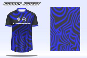 voetbal Jersey sport t-shirt ontwerp mockup voor Amerikaans voetbal club vector