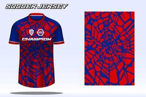 voetbal Jersey sport t-shirt ontwerp mockup voor Amerikaans voetbal club vector