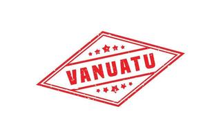 vanuatu postzegel rubber met grunge stijl Aan wit achtergrond vector