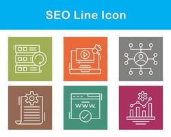 seo vector icoon reeks