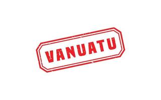 vanuatu postzegel rubber met grunge stijl Aan wit achtergrond vector