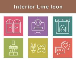 interieur vector icoon reeks