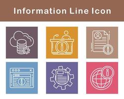 informatie vector icoon reeks