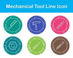 mechanisch gereedschap vector icoon reeks