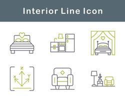 interieur vector icoon reeks