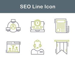 seo vector icoon reeks