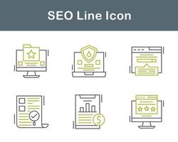 seo vector icoon reeks