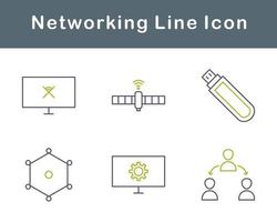 netwerken vector icoon reeks