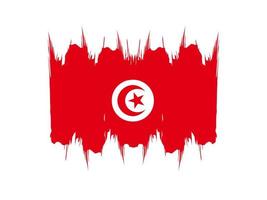 Tunis vlag icoon, icoon vlag ontwerp met elegant concept, ontwerp vlag illustratie vector