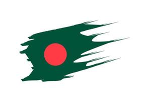 Bangladesh vlag ontwerp illustratie, icoon vlag ontwerp met elegant concept vector