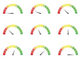 snelheidsmeter ontwerp vectorillustratie geïsoleerd op een witte achtergrond vector