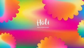 gelukkig holi viering spandoek. achtergrond ontwerp voor Indisch festival van kleuren, sociaal media, website spandoeken, poster voor uitverkoop en Promotie sjabloon. vector illustratie.