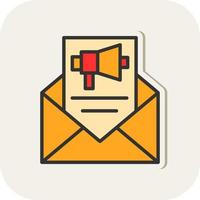 e-mail afzet vector icoon ontwerp