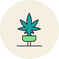 marihuana vector icoon
