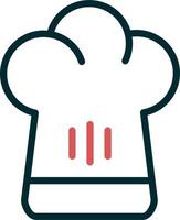 chef hoed vector icon