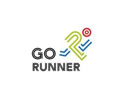 abstract sport en rennen logo ontwerp sjabloon 4 vector