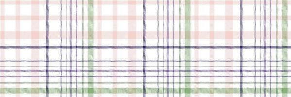 gemakkelijk plaid patroon is een gevormde kleding bestaande van kris gekruist, horizontaal en verticaal bands in meerdere kleuren.naadloos Schotse ruit voor sjaal, pyjama, deken, dekbed, kilt groot sjaal. vector