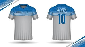 voetbal Jersey ontwerp voor sublimatie, sport t overhemd ontwerp vector