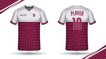 voetbal Jersey ontwerp voor sublimatie, sport t overhemd ontwerp vector