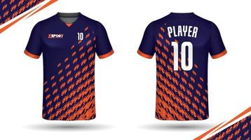 voetbal Jersey ontwerp voor sublimatie, sport t overhemd ontwerp vector