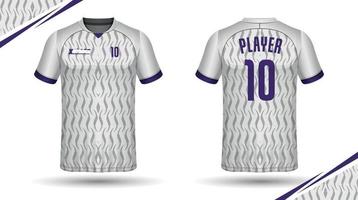 voetbal Jersey ontwerp voor sublimatie, sport t overhemd ontwerp vector